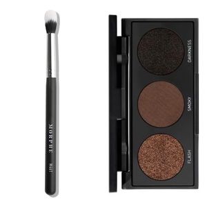 NWT Morphe smoky 3 shadow and Morphe brush